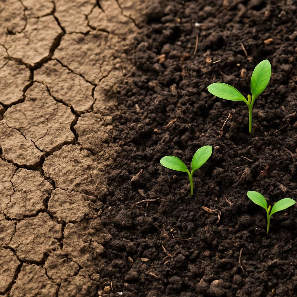 How to Fix Hard, Crusty Soil and Build Healthy Garden Soil from Poor Conditions