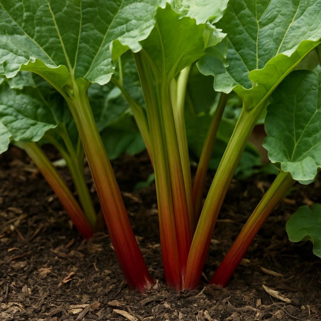 How to Harvest Rhubarb Correctly in the First Year and Identify Common Growth Issues
