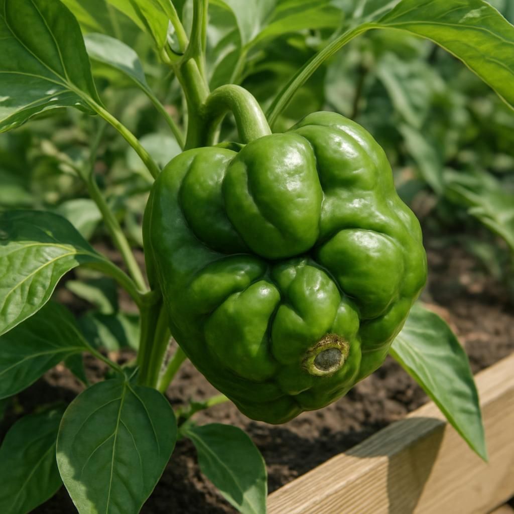 How to Identify and Fix Misshapen Bell Peppers in Your Garden