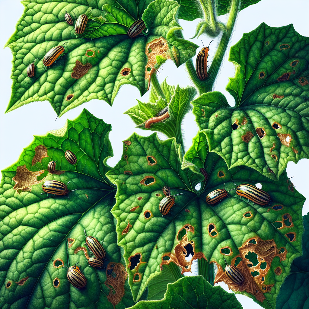 How to Identify and Stop Pests Nibbling Cucumber Leaves Organically