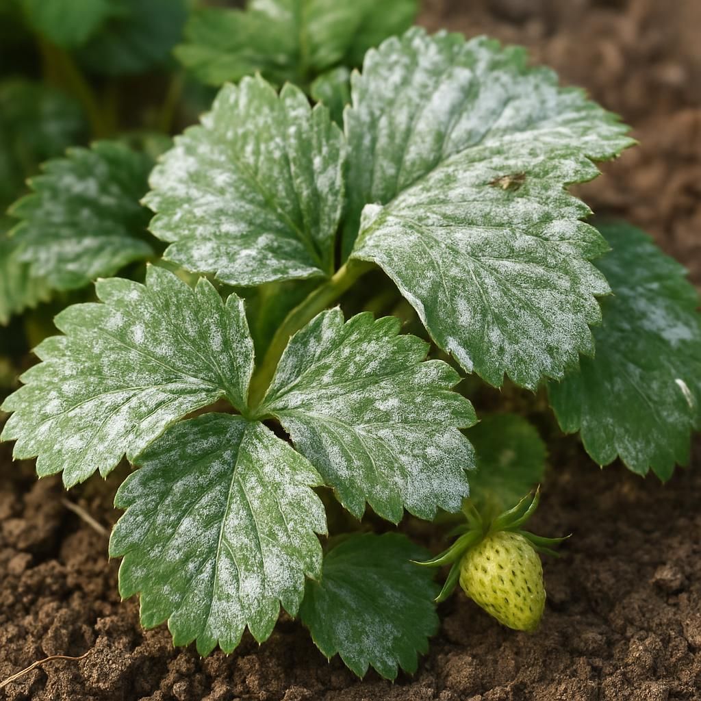 How to Identify and Treat White Leaves on Strawberry Plants