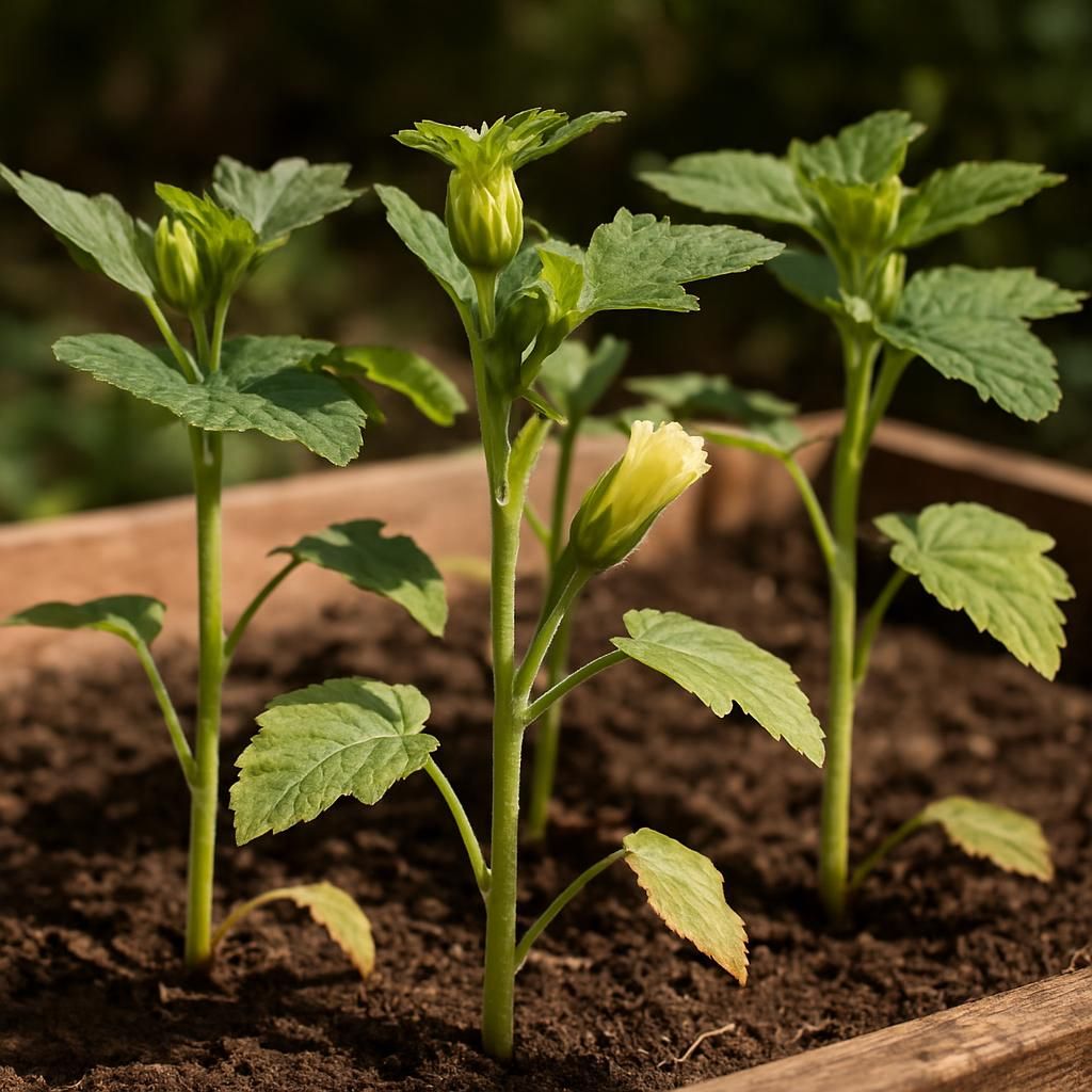 How to Prevent Premature Flowering in Okra Plants
