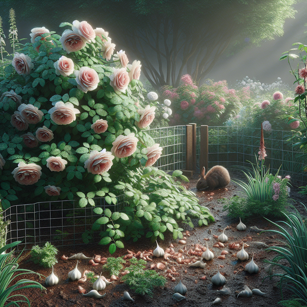 How to Protect Rose Bushes from Rabbits: Effective Organic Deterrents and Prevention Strategies
