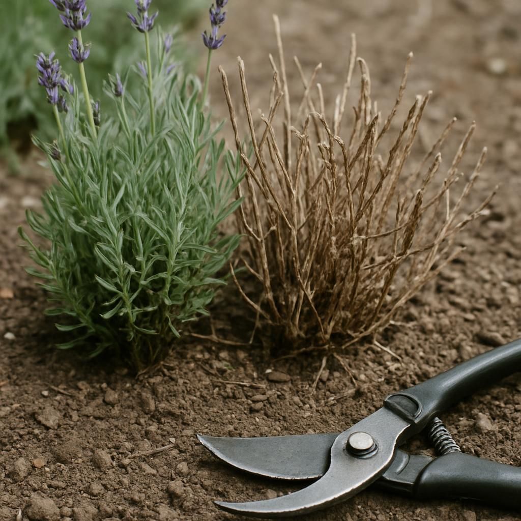 How to Revive Drooping Lavender and Safely Prune Dead Growth