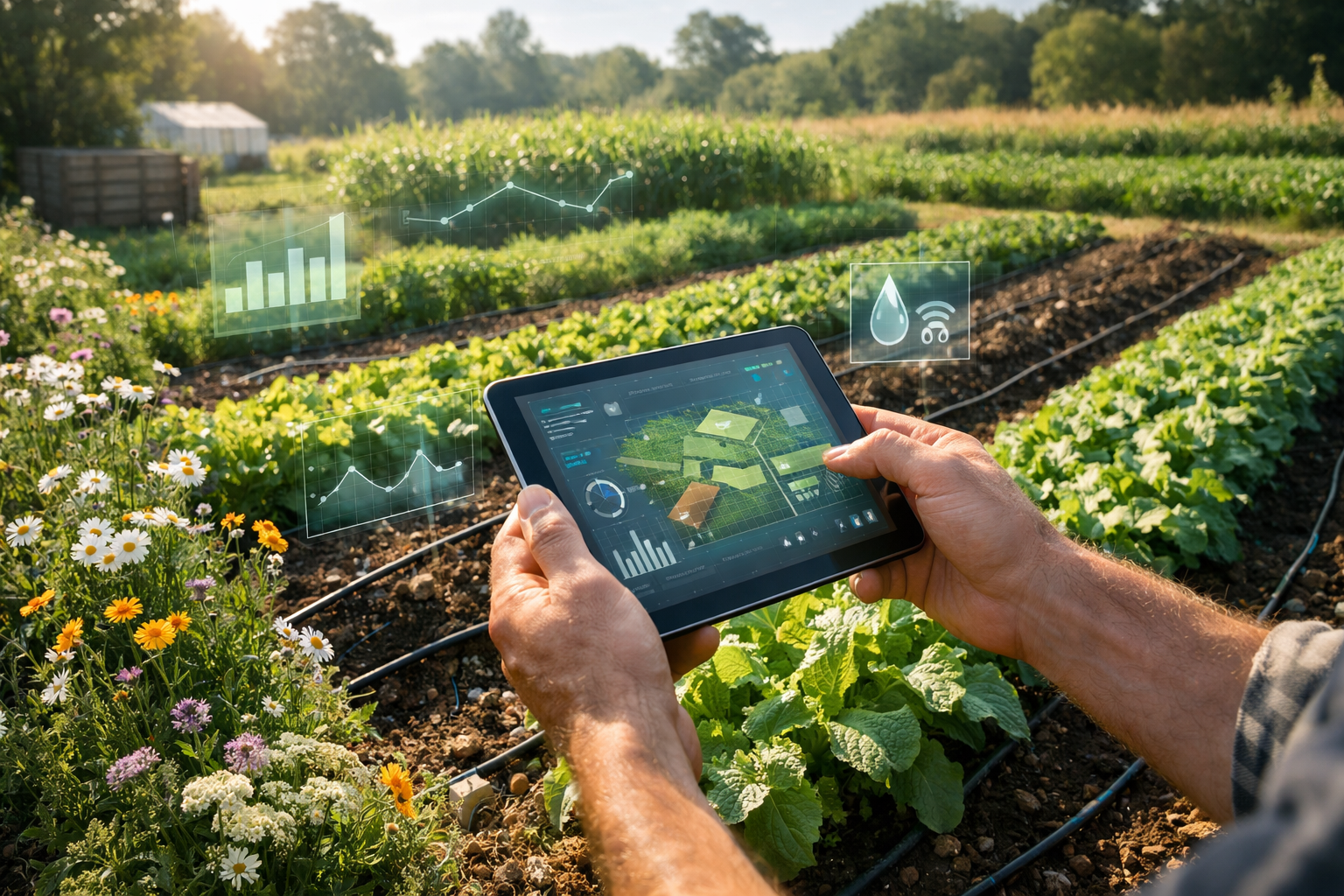 Organic Farming for Hobby Farms: A Practical Guide to Growing Clean, Healthy Food on a Small Scale