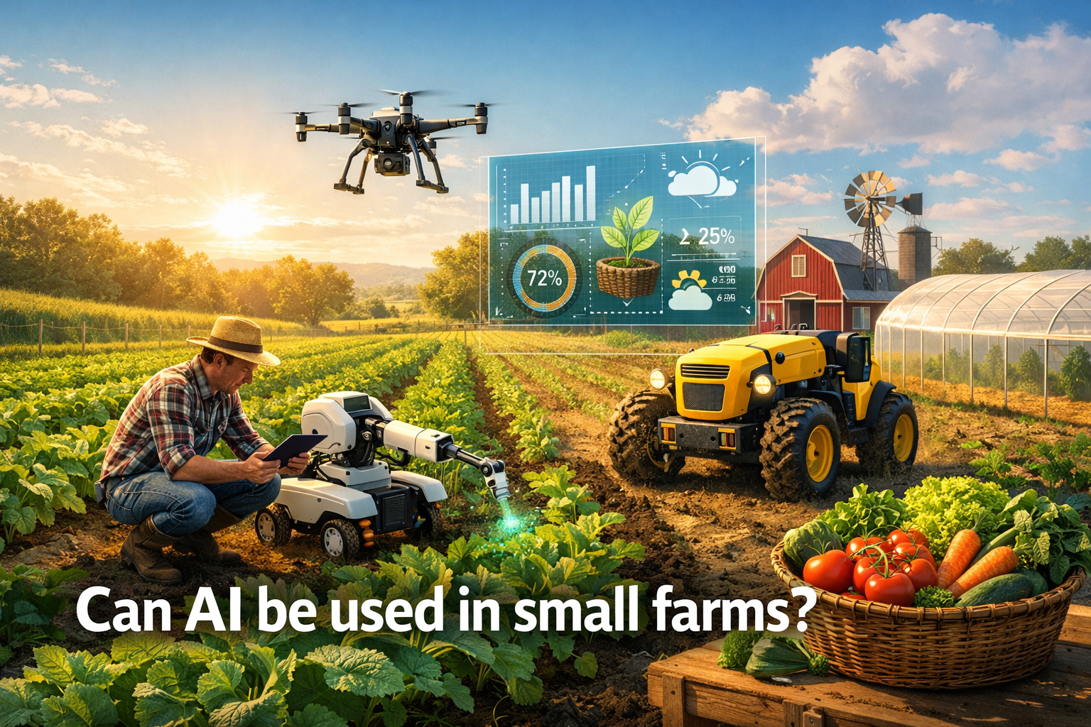 Can AI Be Used on Small Farms? Practical Ways to Get Real Results Without Big Budgets