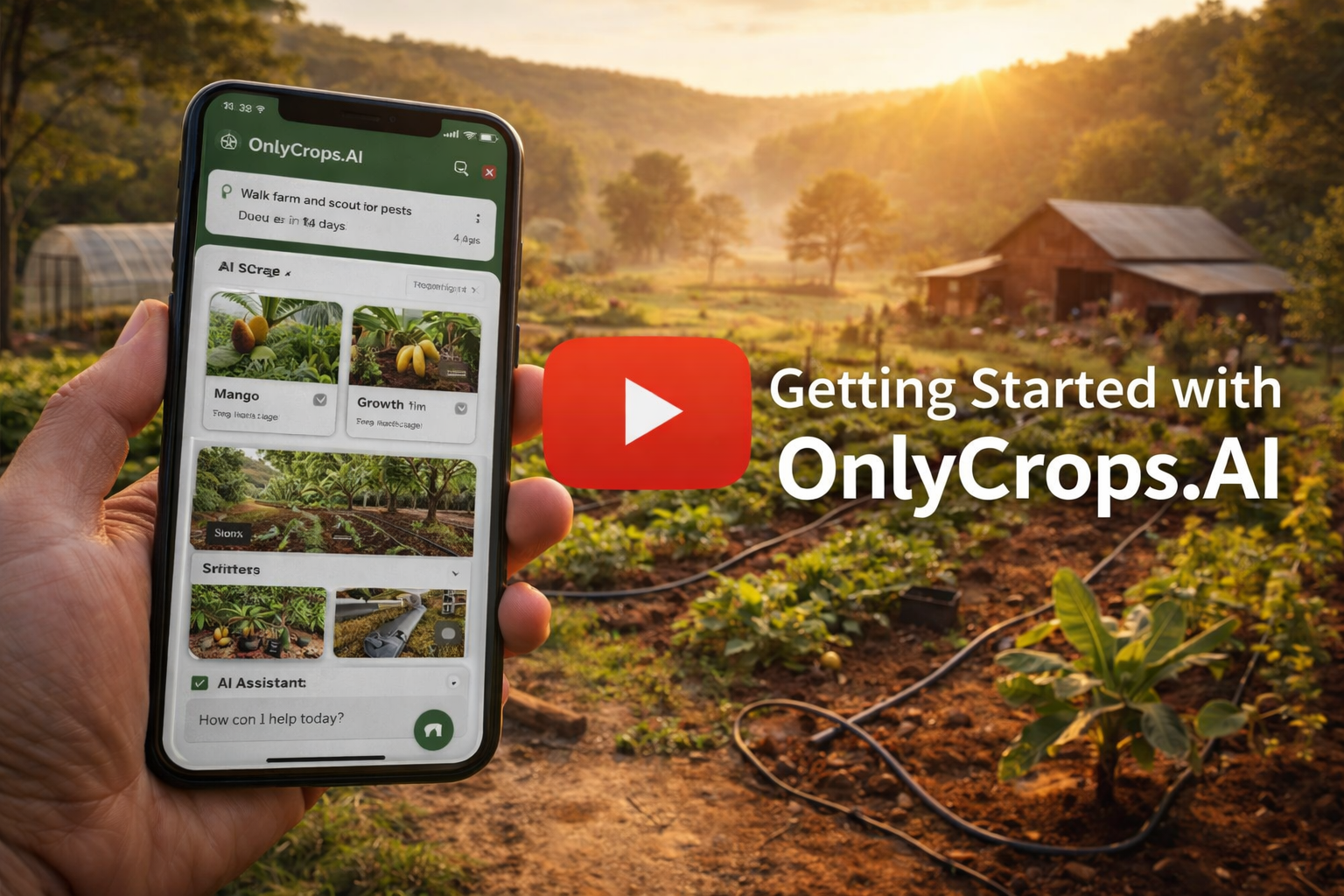 How to get started with OnlyCrops.AI (video guide)