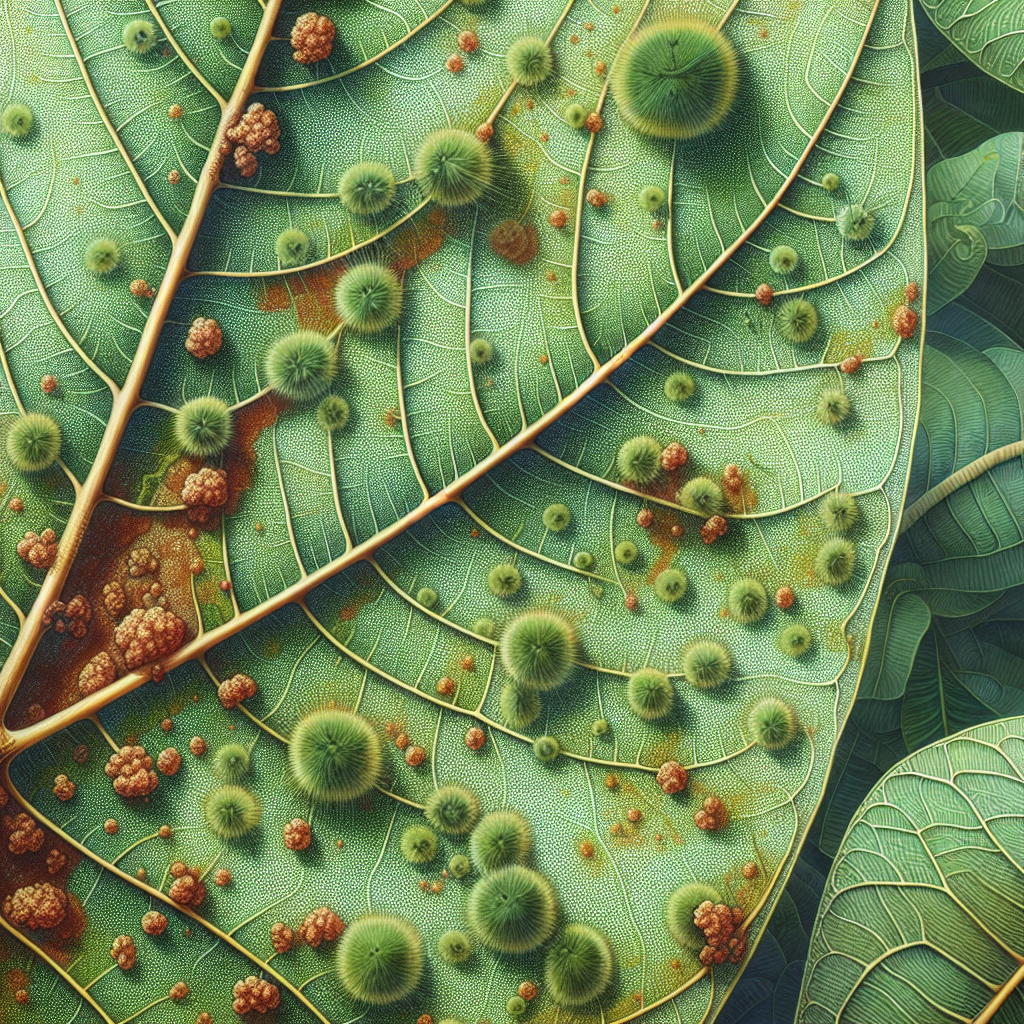 Algal leaf and twig spots