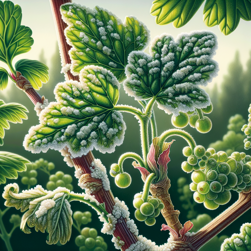 American gooseberry mildew