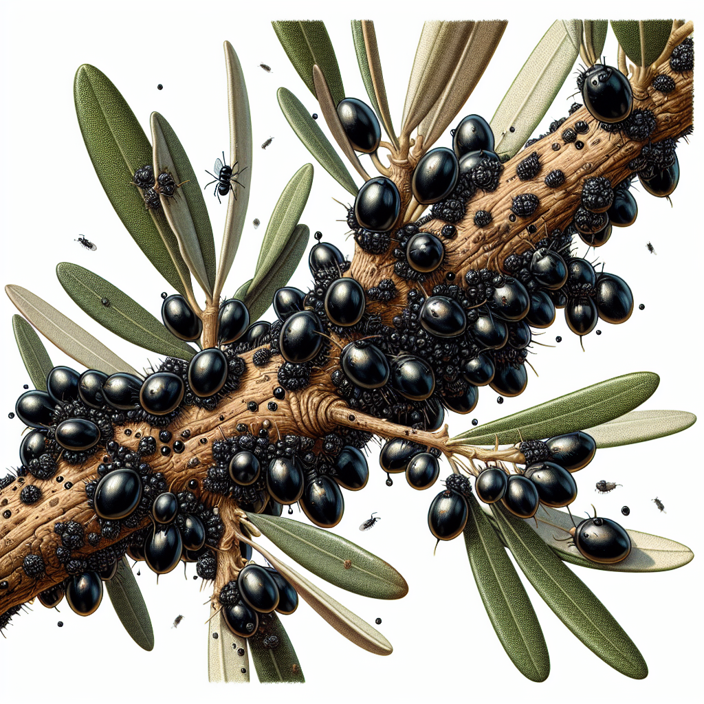Black olive scale