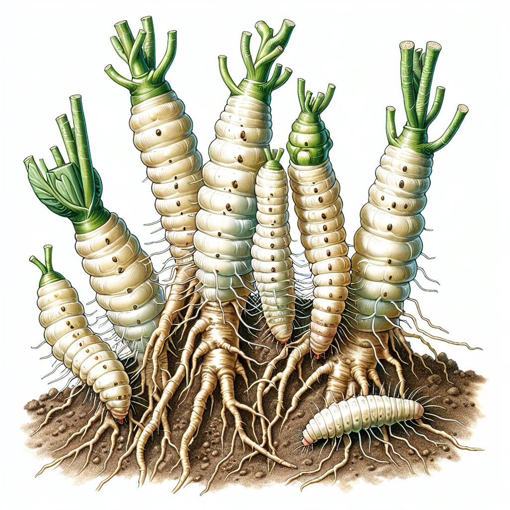 cabbage root maggot larvae