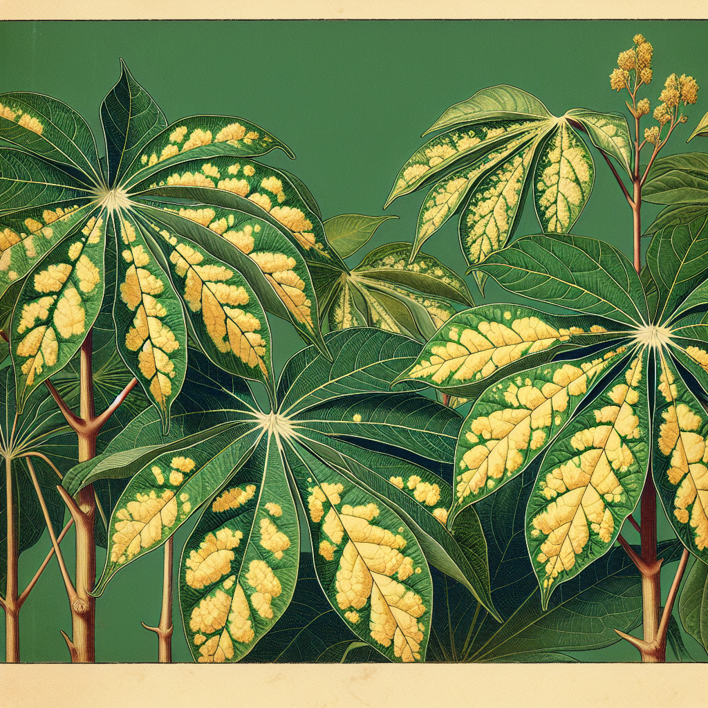 Cassava mosaic disease