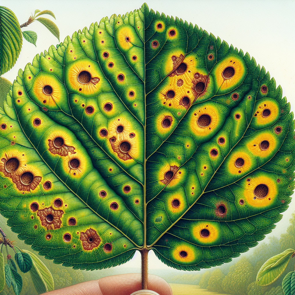 Cherry leaf spot