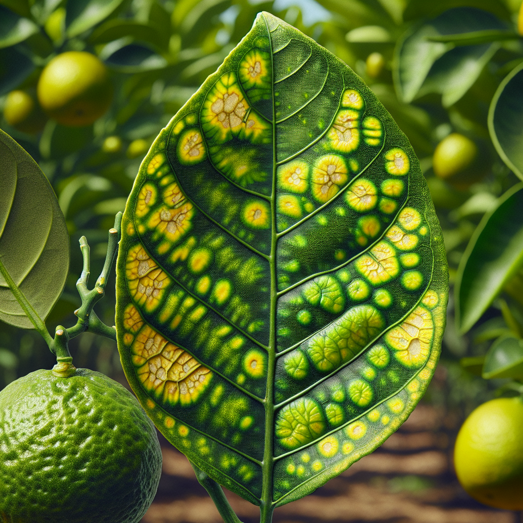 citrus greening disease (huanglongbing)