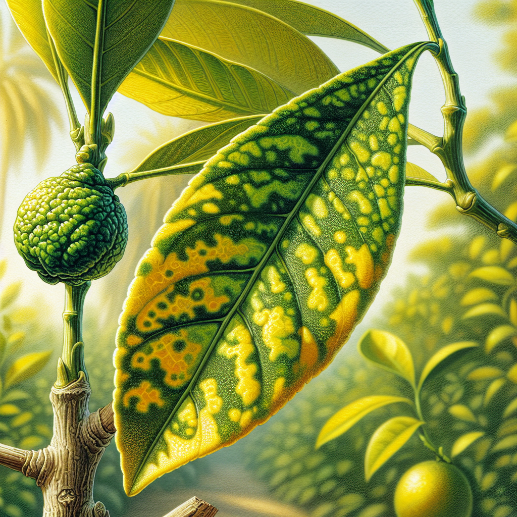 Citrus greening disease