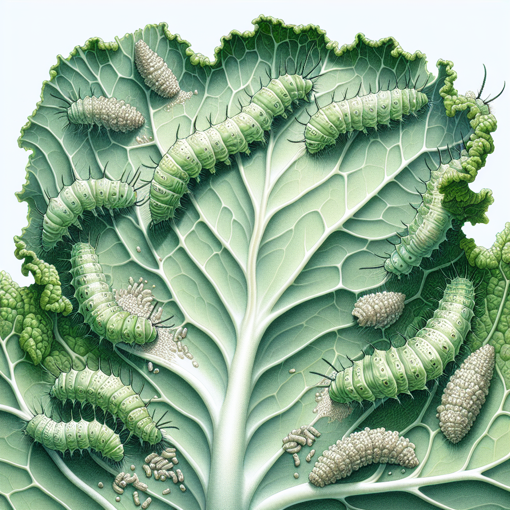 diamondback moth larvae