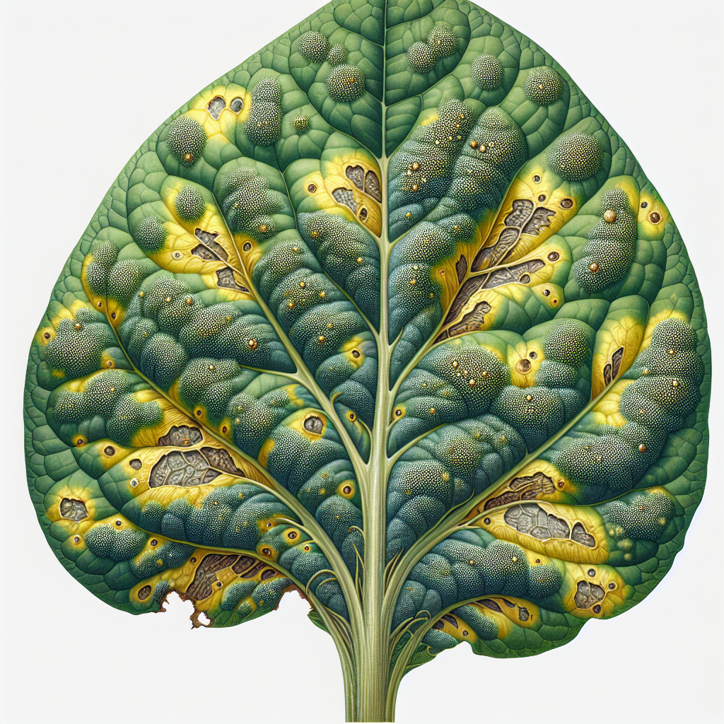 downy leaf spot