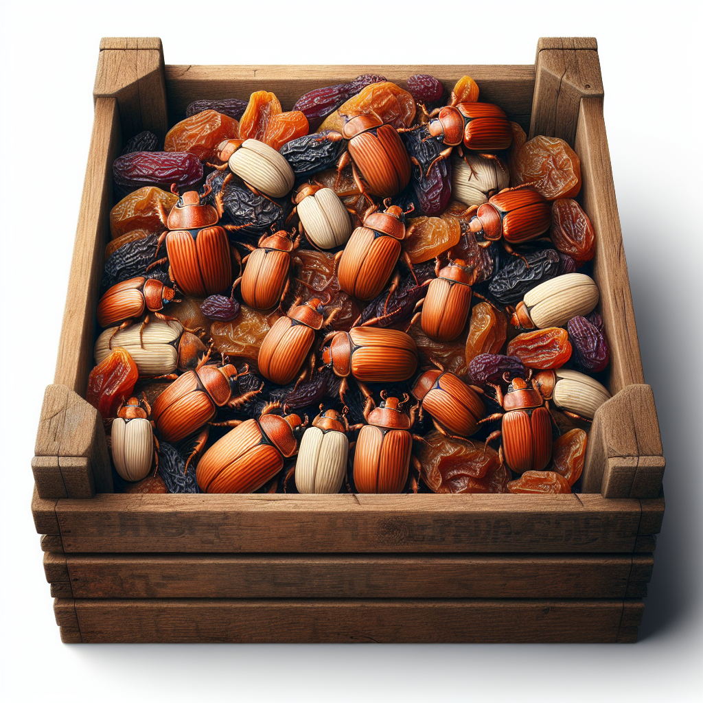 Dried fruit beetles