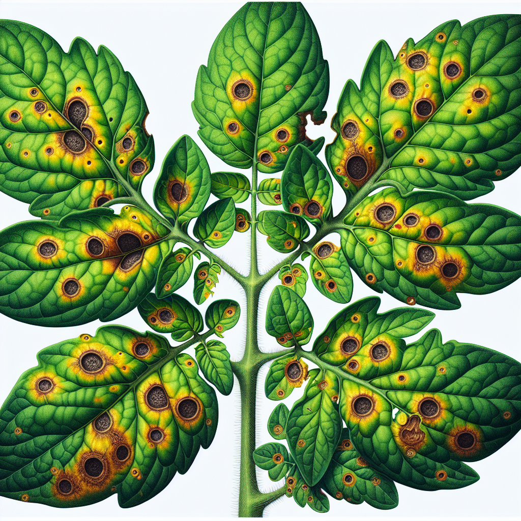 Foliar leaf spots