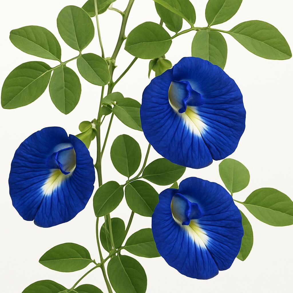 Blue Pea Flower