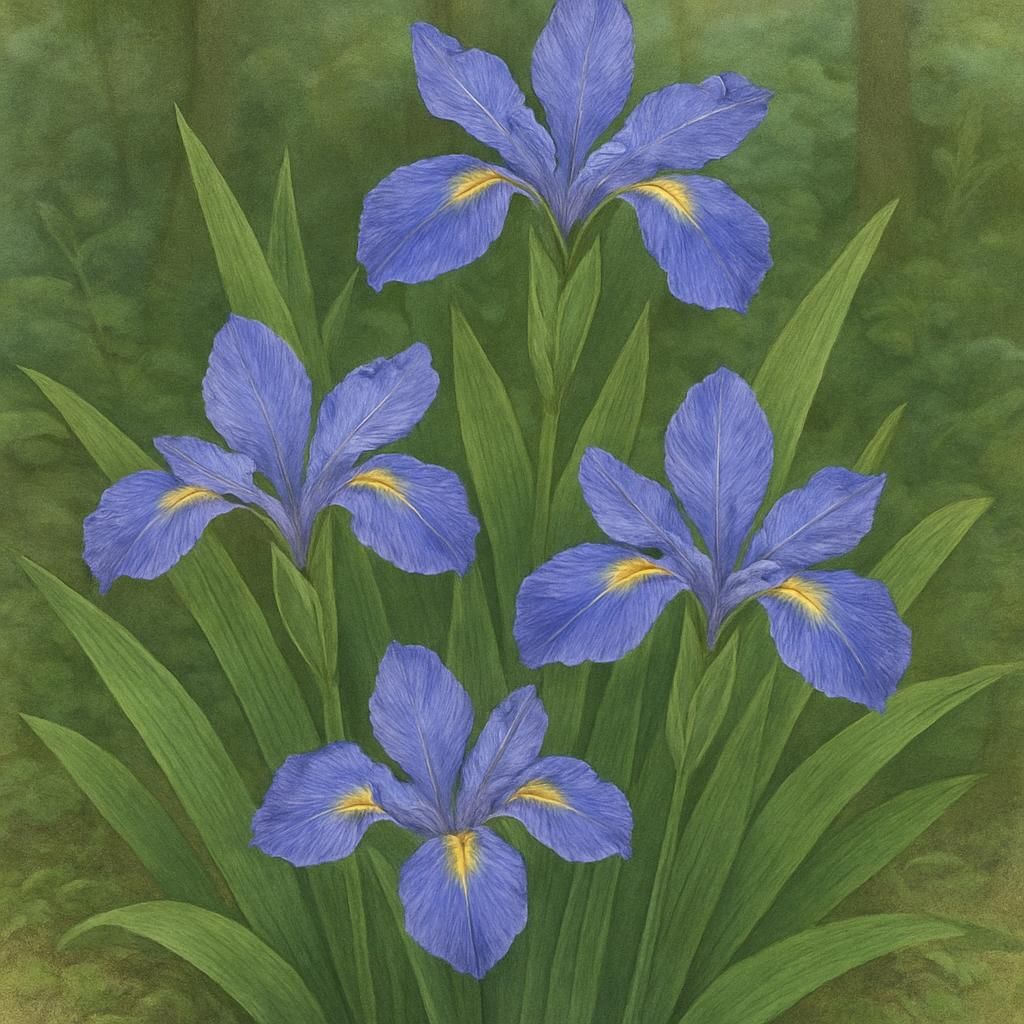 crested iris