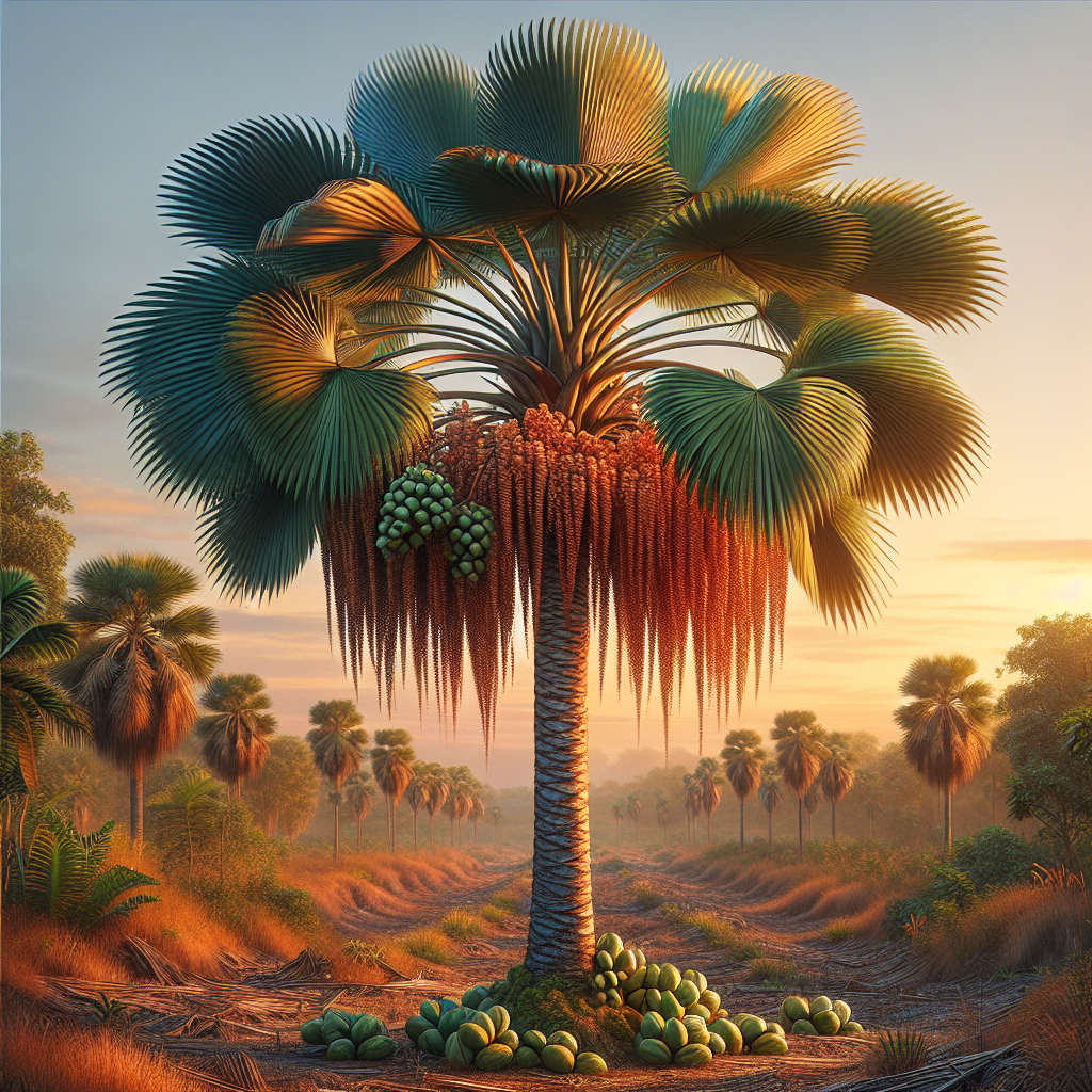 Palmyra Palm (Borassus flabellifer)