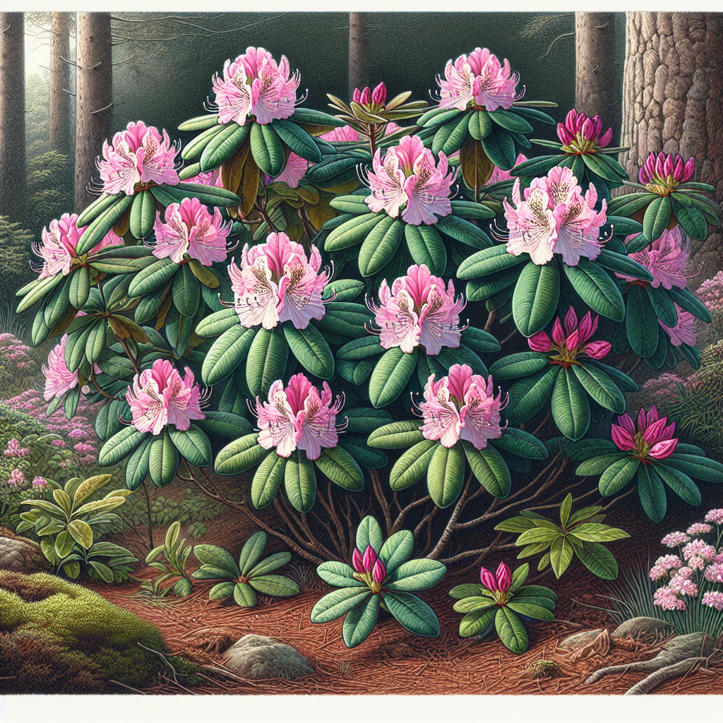 rhododendrons