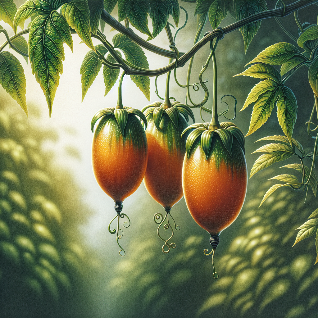 Sweet Granadilla (Passiflora ligularis)