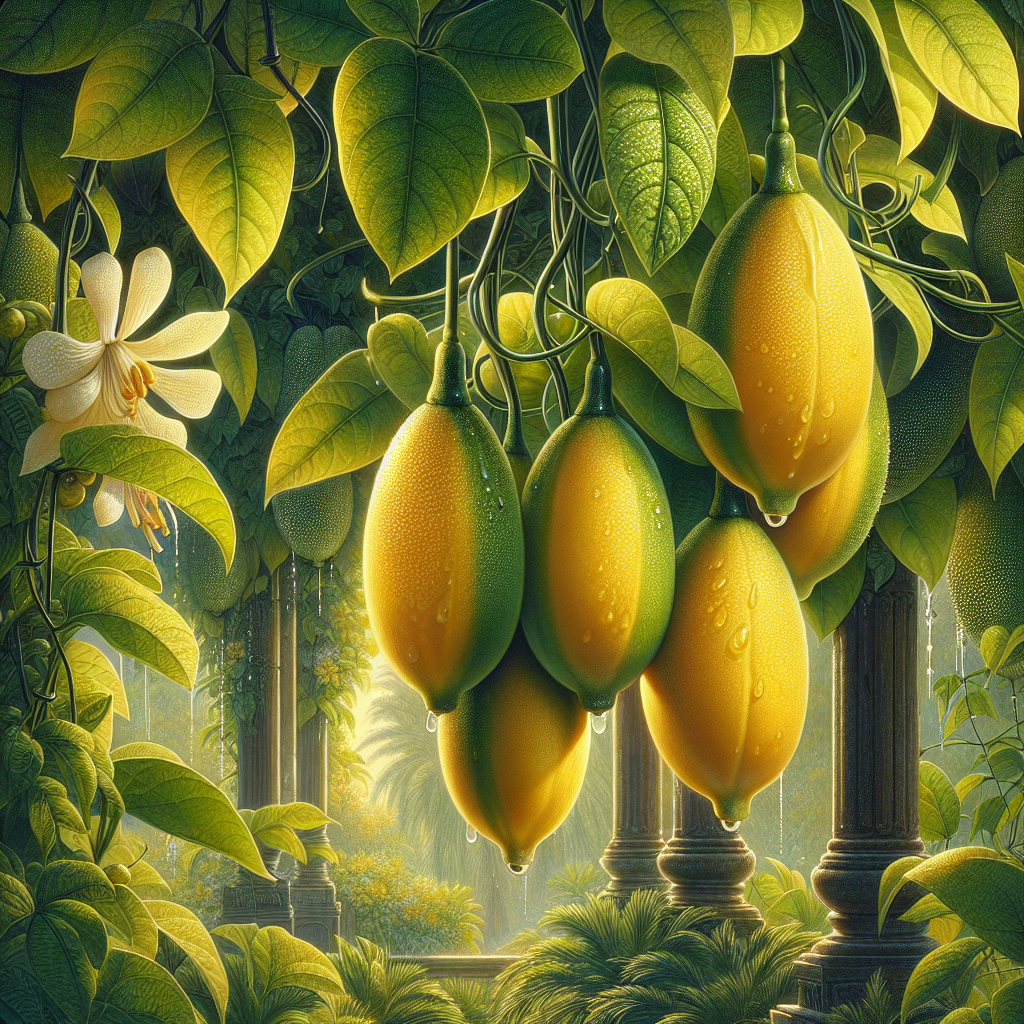 Water Lemon (Passiflora laurifolia)