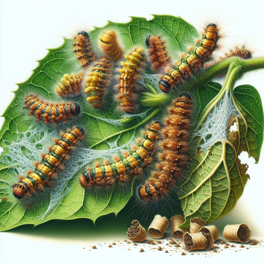 hairy caterpillars
