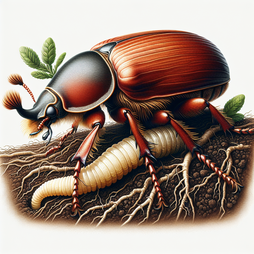 June drop beetles