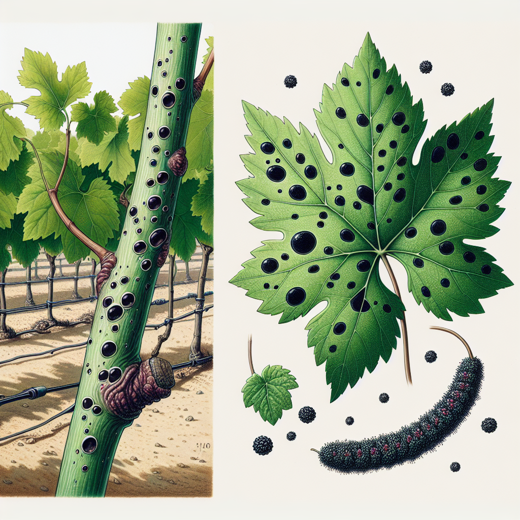 Phomopsis cane and leaf spot
