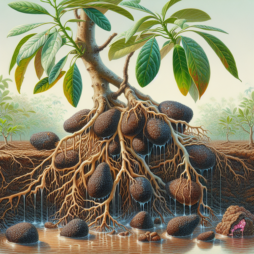 Phytophthora crown and root rot