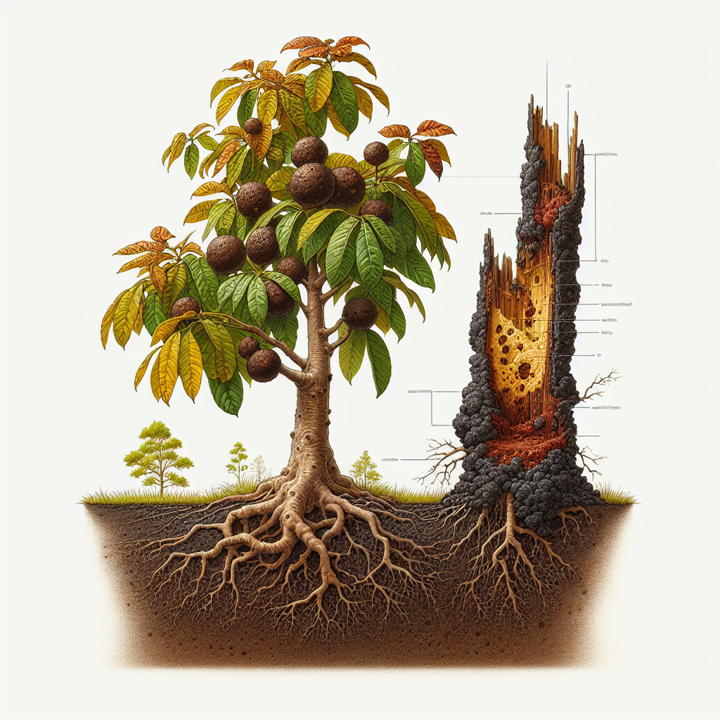Phytophthora crown/root rots