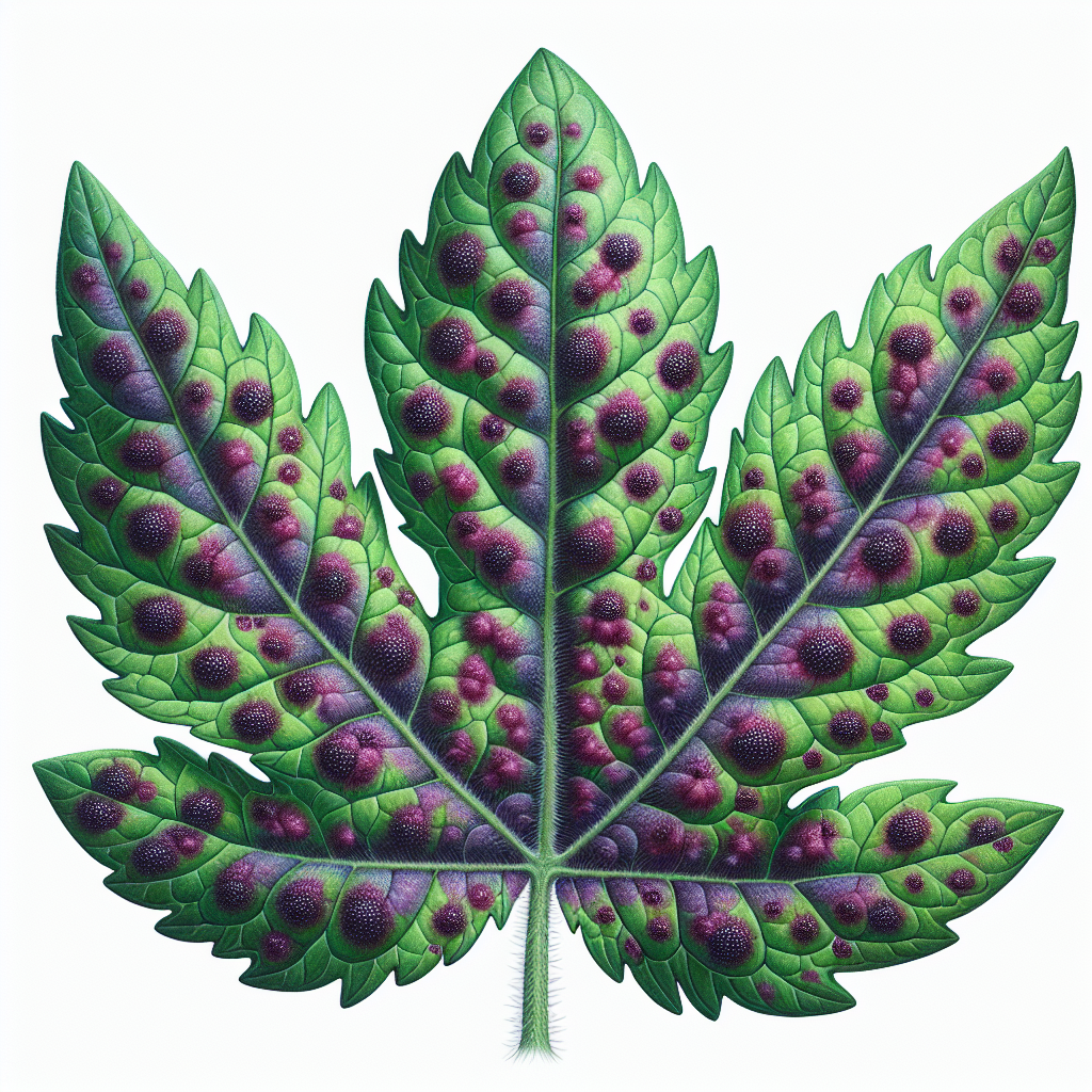 Purple spot