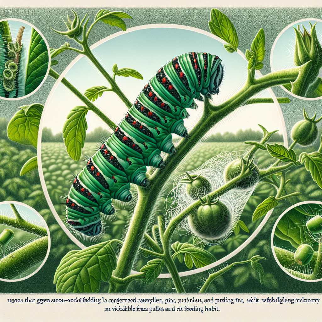 Shoot-feeding caterpillars