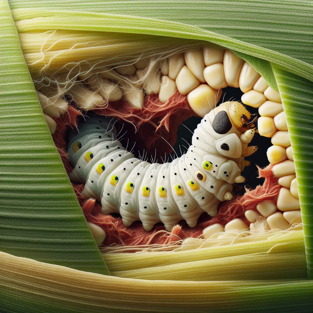Stalk-boring caterpillars