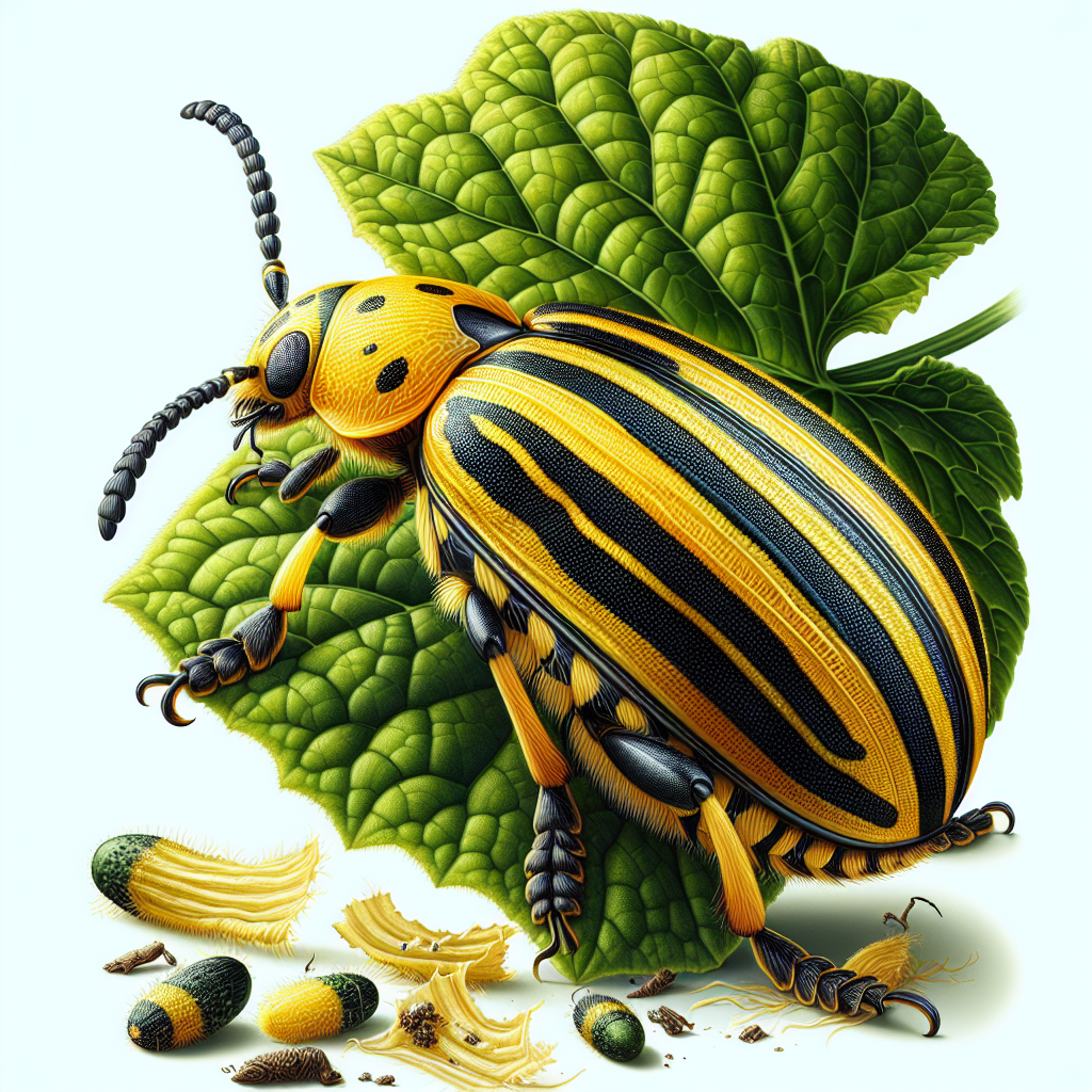Striped Cucumber Beetle