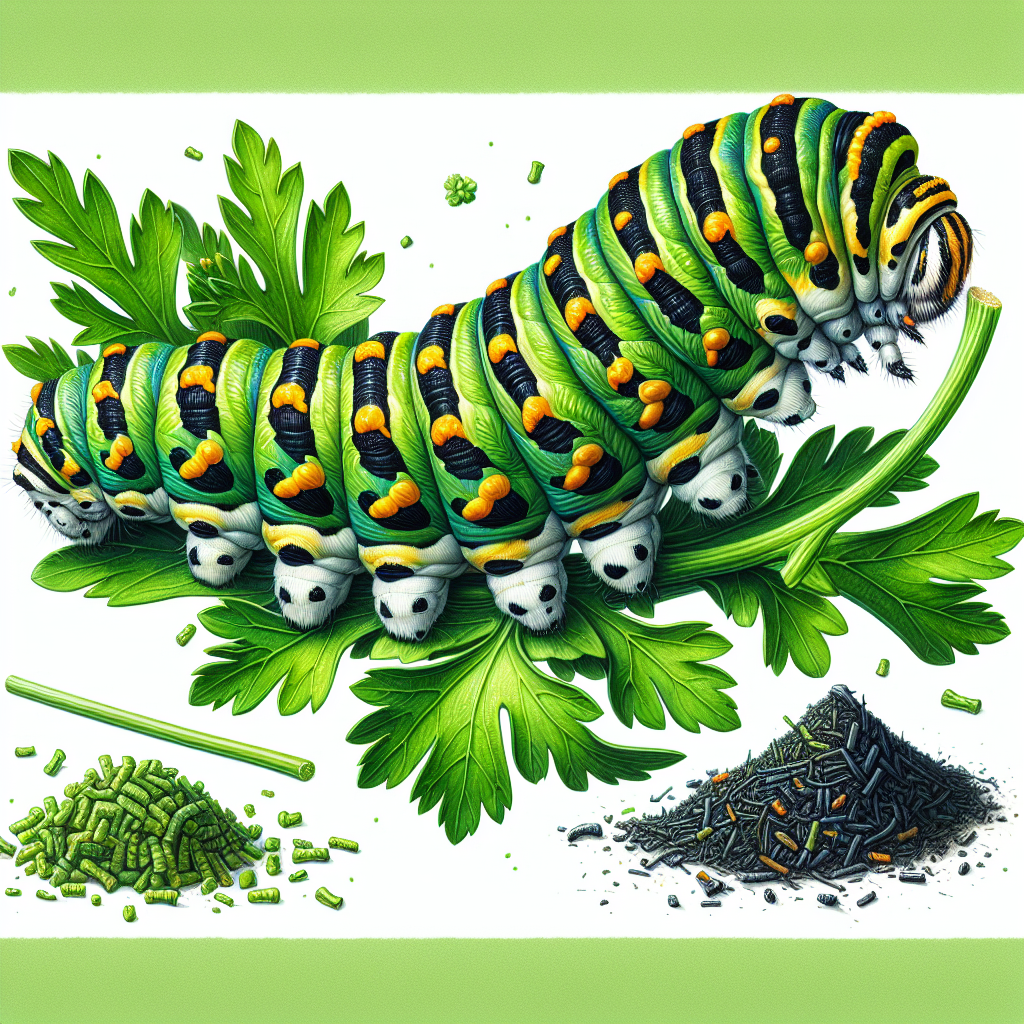 Swallowtail larvae