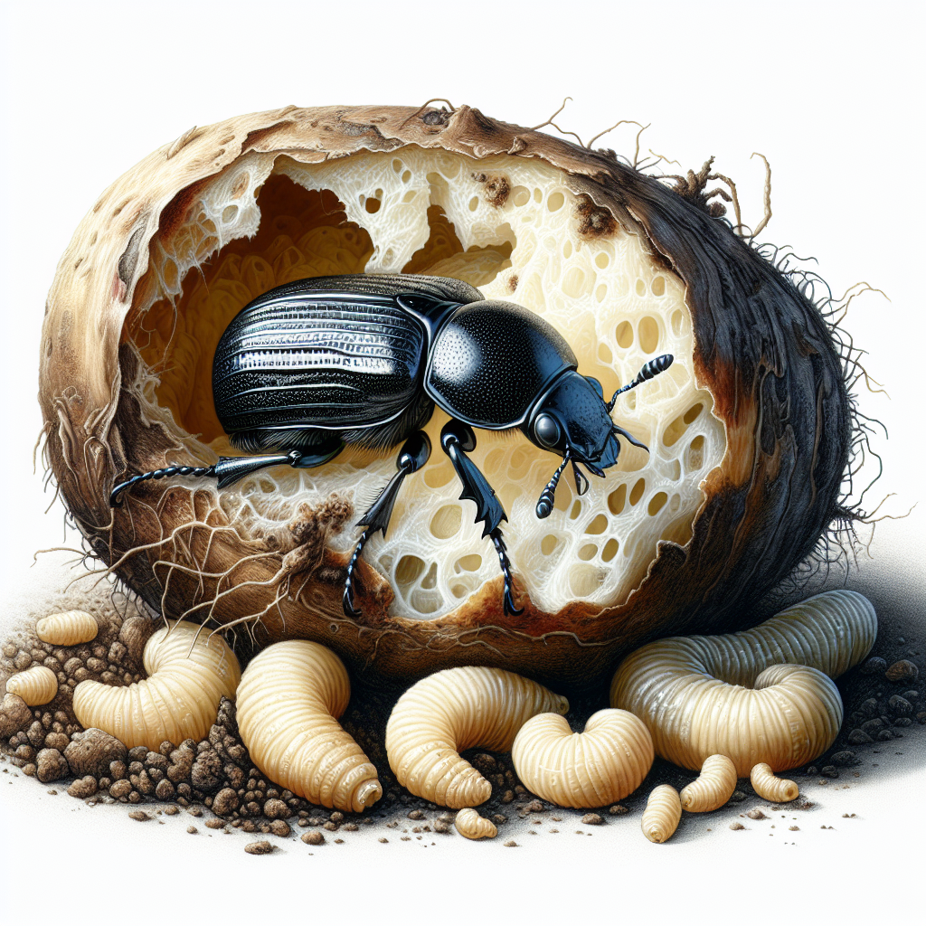 Taro beetles